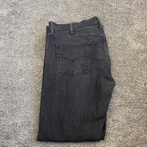 Levi's Men's Dark Gray Straight Jeans